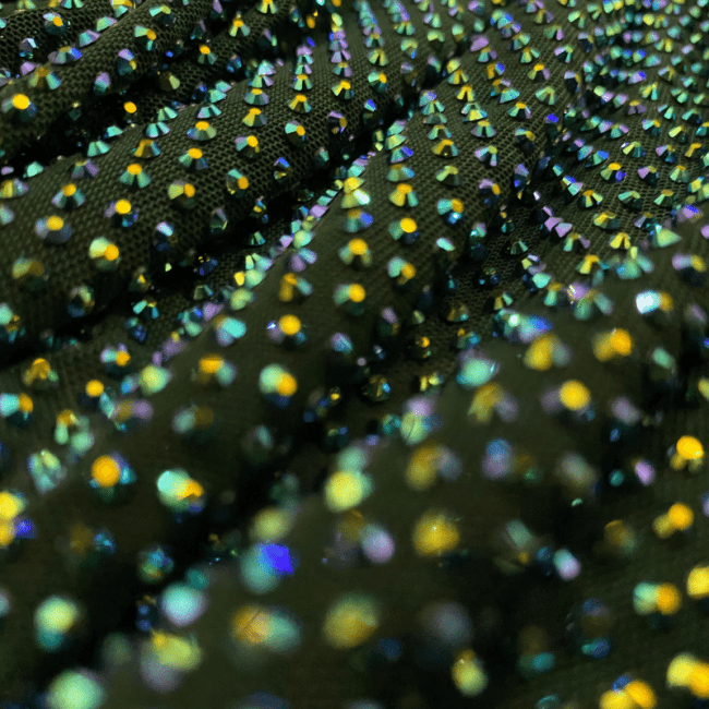 Picture of a crystal fabric