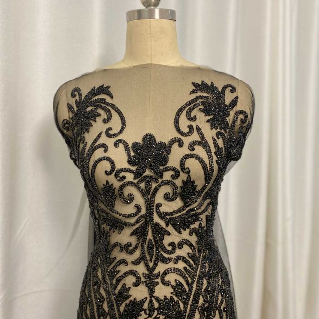 Off The Shoulder Black Dress