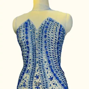 Damme WH Crystal Panel Fabric