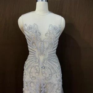 Vuvu WH Crystal Panel Fabric