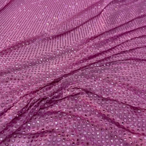 Pink Zircon Crystal Fabric
